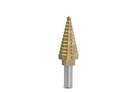 Step Drill Bit 3/16 to 7/8 Inch Double Fluted