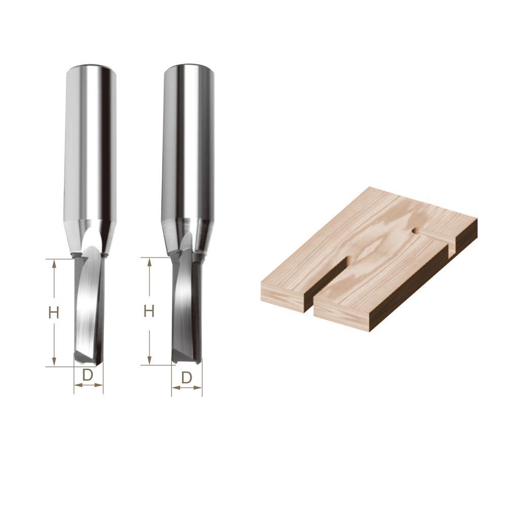 TCT Downcut Straight Router Bit