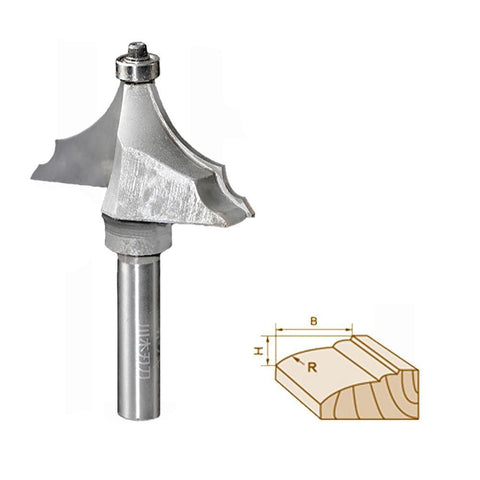 Thumbnail and Bead Table Edge Router bit