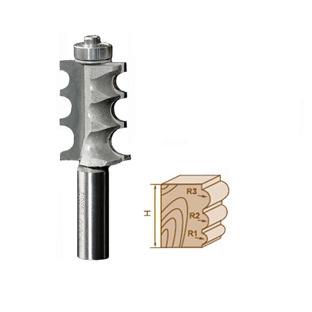 Triple Bead molding Router bit-0904 – FindBuyTool