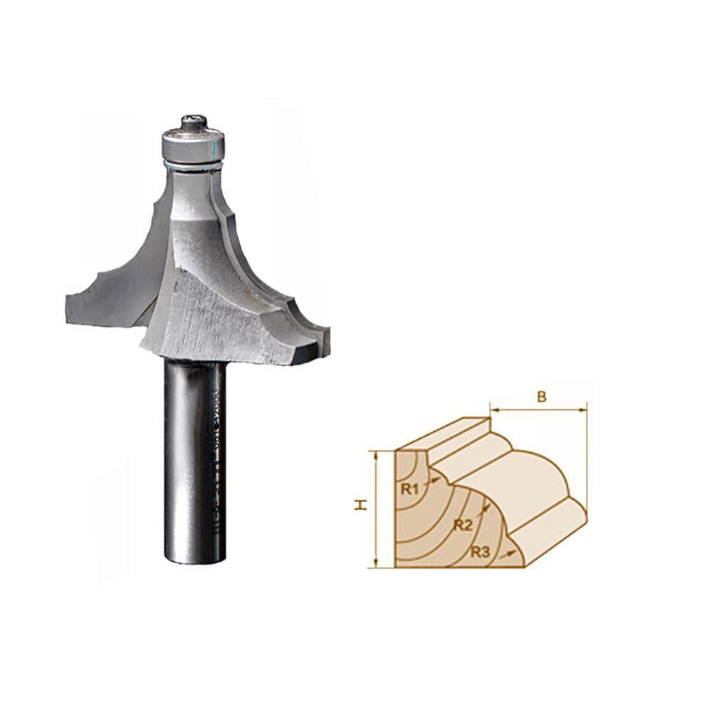 Triple Roundover molding Router bit-0819 – FindBuyTool