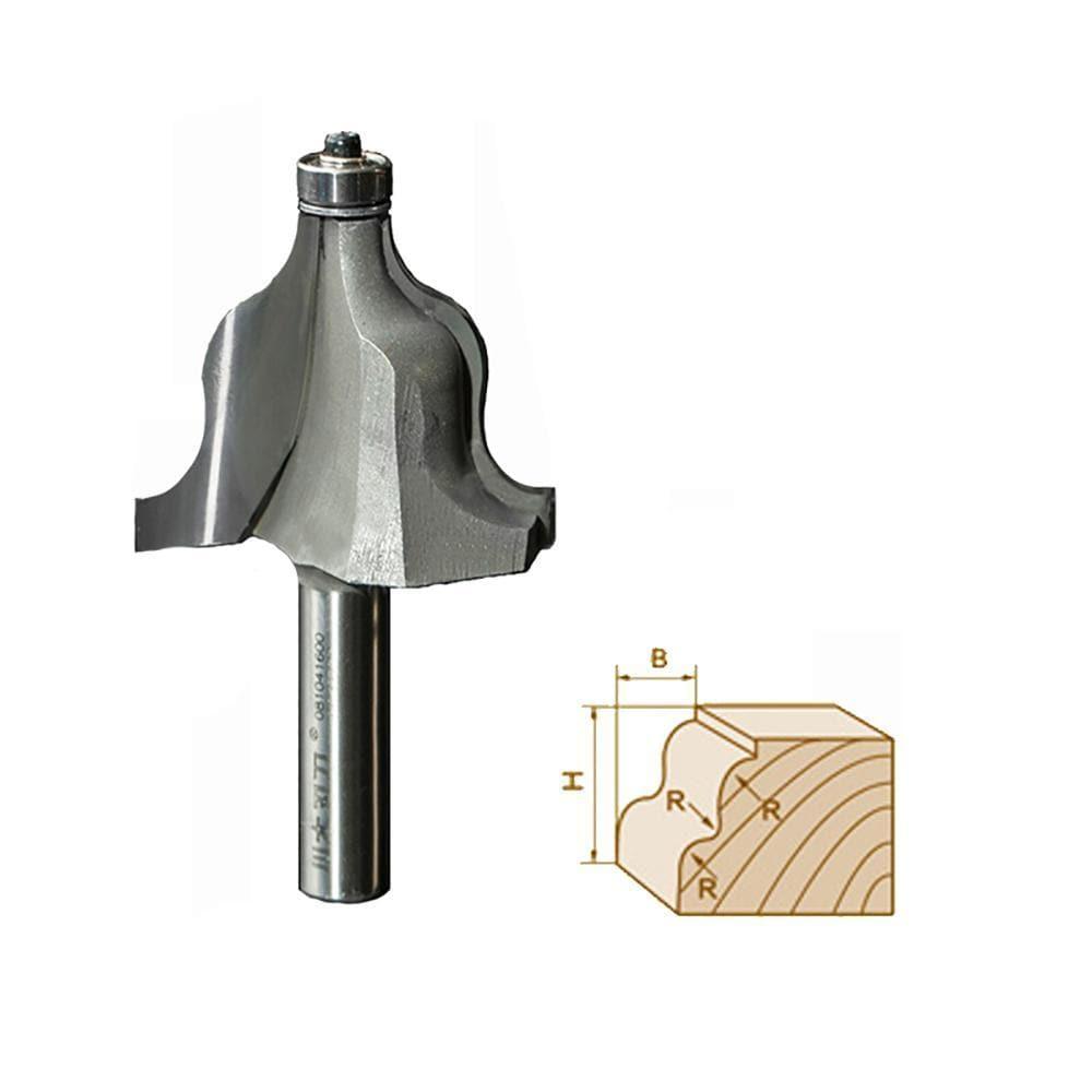 Wavy Edge Mould Edging Router bit – FindBuyTool