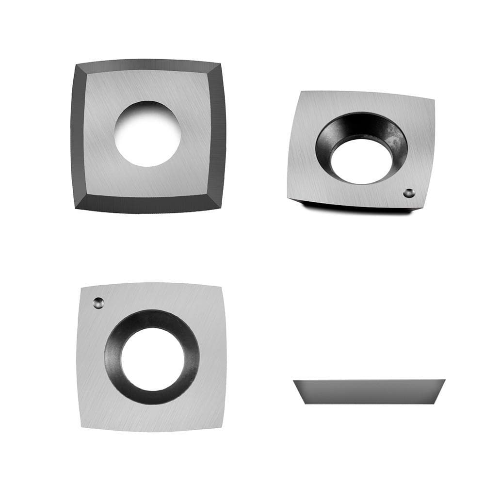 Woodturning Carbide Insert Cutter 15 x 15 x 2.5mm-30°-R50 Square Radius Shape