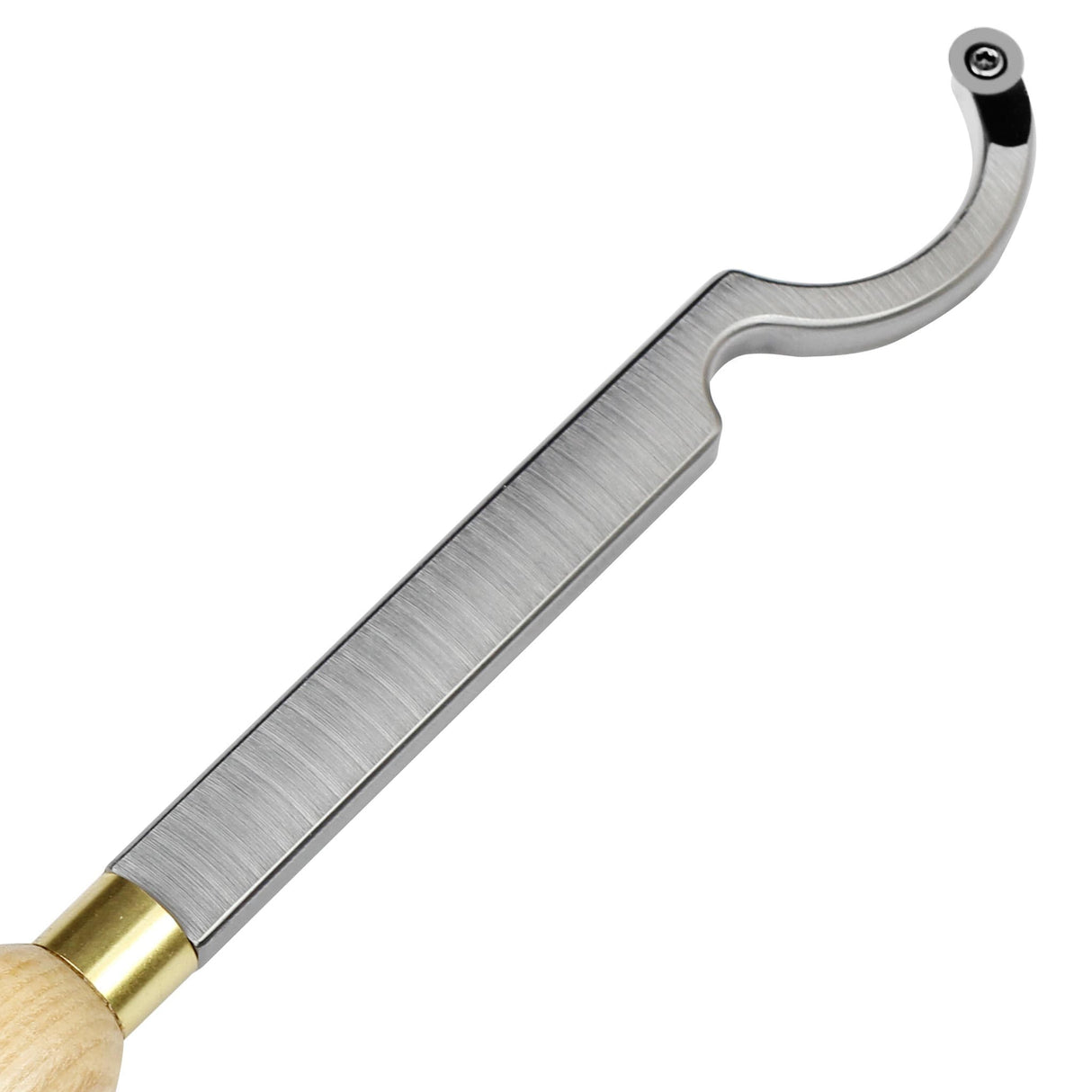 Woodturning Carbide Lathe Tool Full Size Hollower Round Tip-4