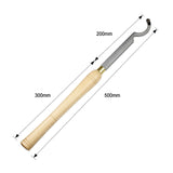 Woodturning Carbide Lathe Tool Full Size Hollower Round Tip-9