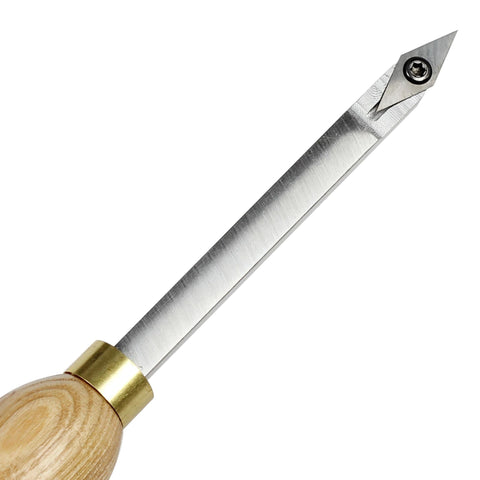 Woodturning Carbide Lathe Tool Mini Size Detailer Diamond Tip-4