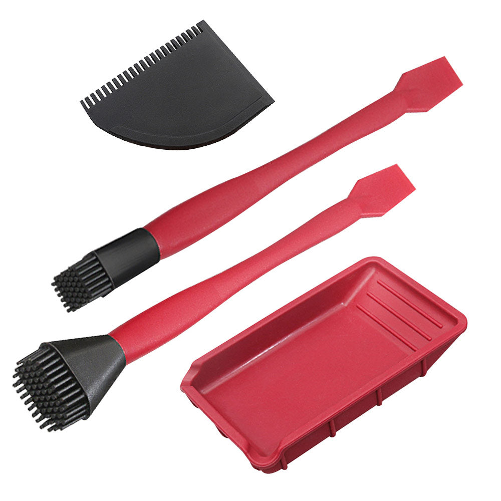 Silicone Glue Brush Kit 4PCS