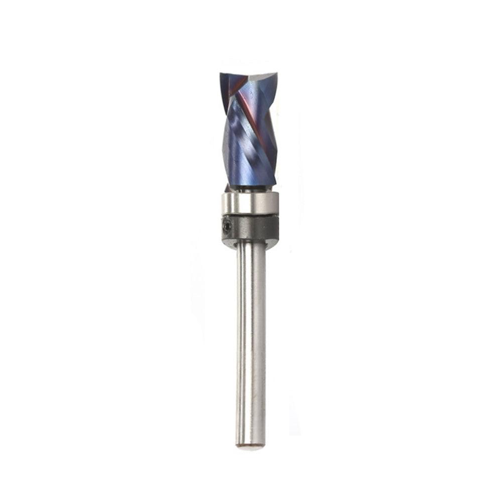 Solid Carbide Compression Router Solid Carbide Compression Spiral Flush Trim Router Bit with Bearing ...