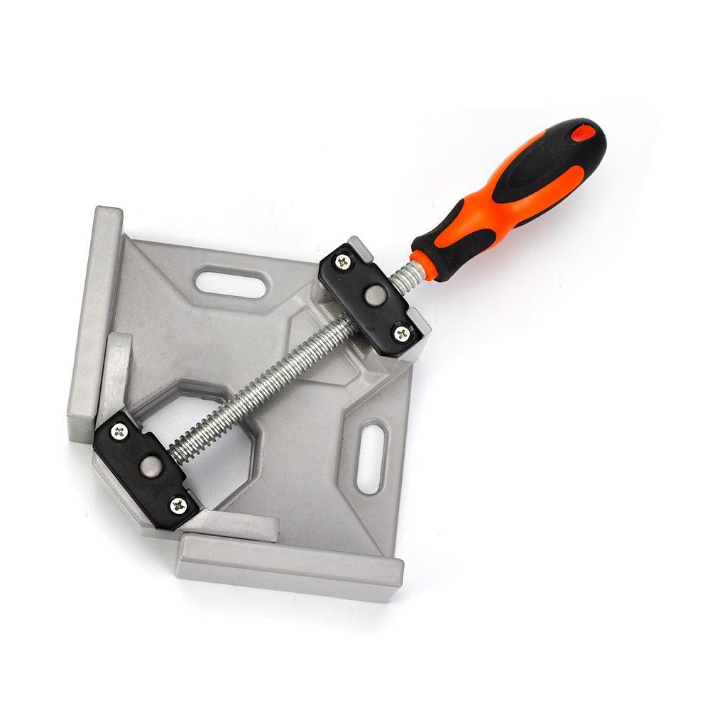 IVWNNN Cast Iron Right Angle Corner Clamp – Heavy Duty 90° Welding & Woodworking Clamp With 2.4" Jaw Opening