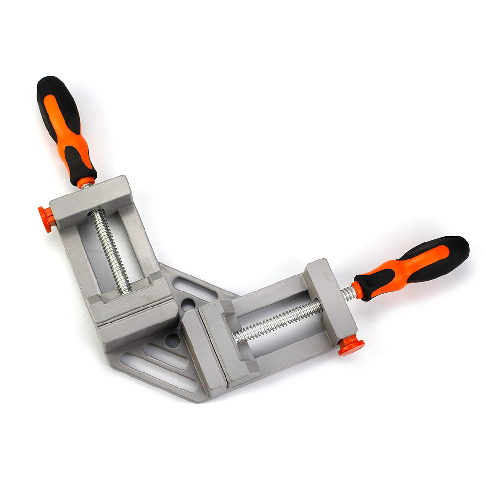 Wood Corner Clamp Right Angle 90 Degree with Adjustable Jaw - Single-Handle